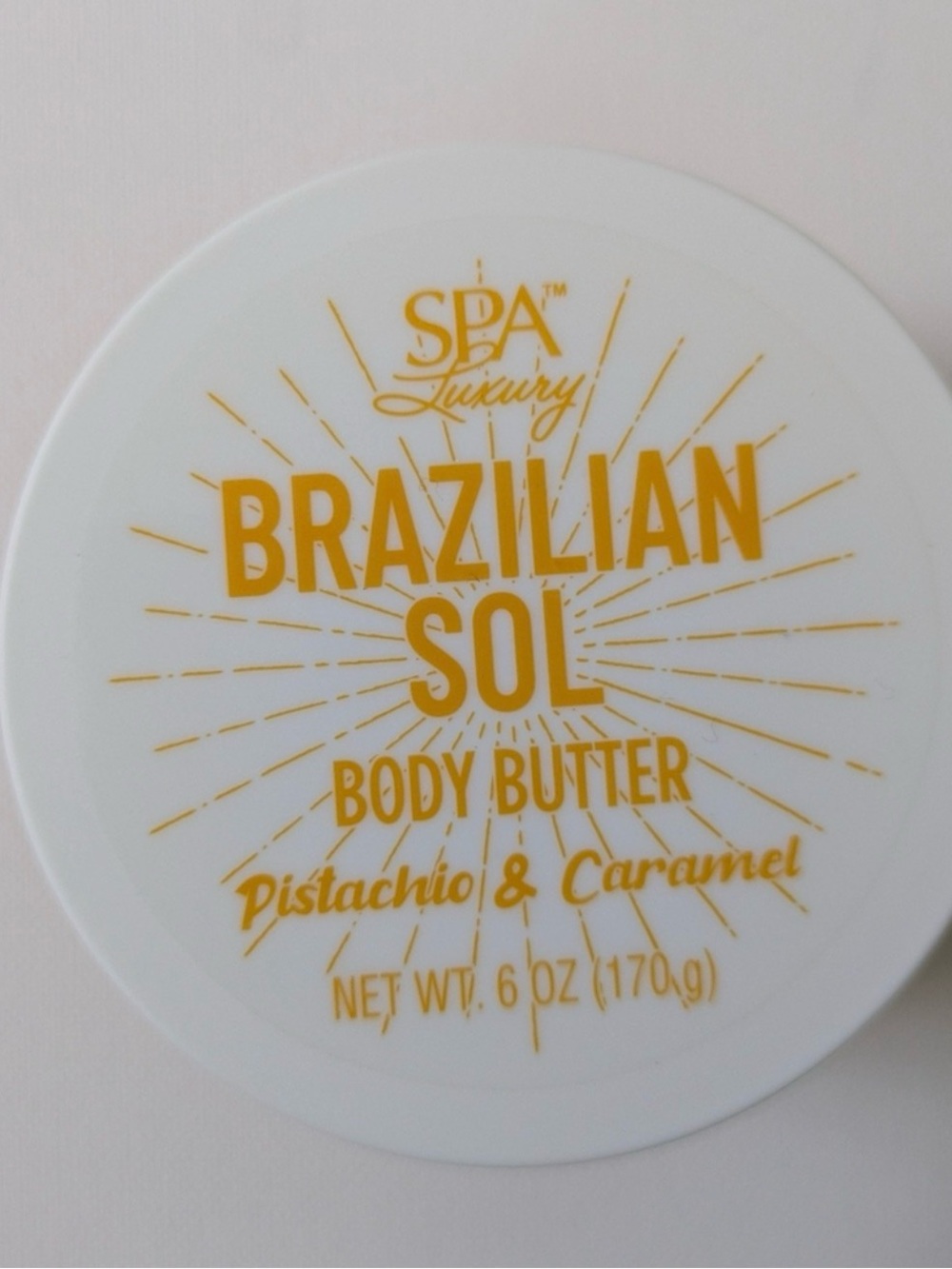 Brazilian Sol Body Butter - Pistachio & Caramel
